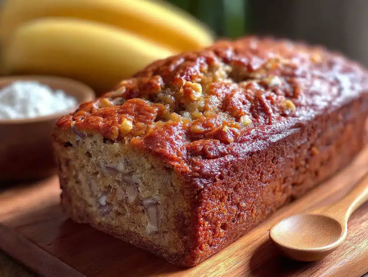 banana bread no mixer preparation steps