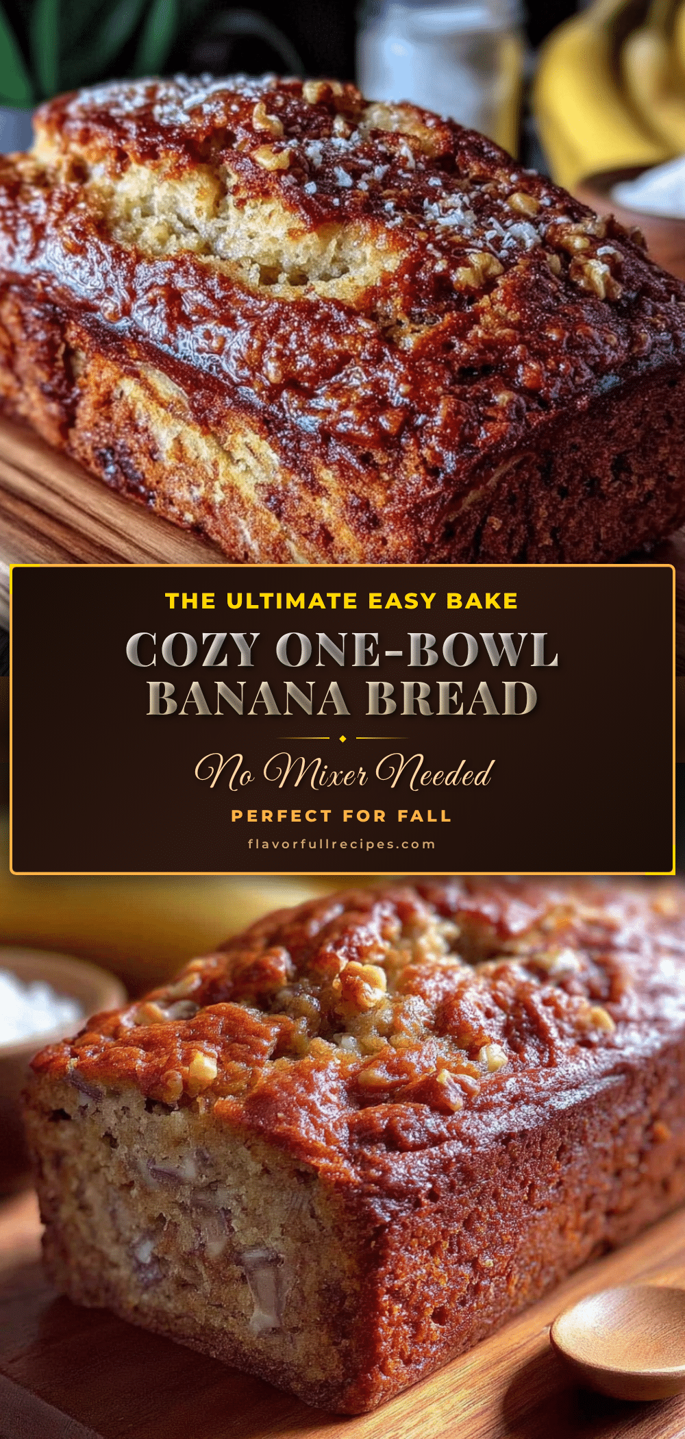 banana bread no mixer recipe