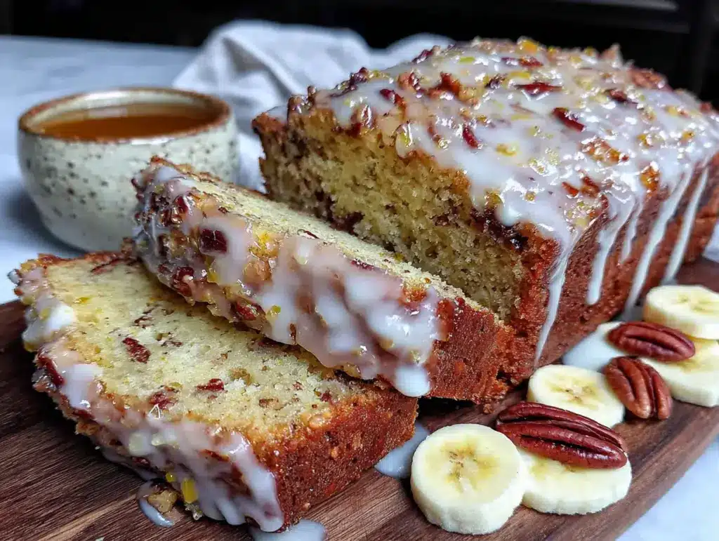 banana pumpkin bread - featured image