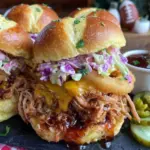 best slow cooker pulled pork sliders - featured image