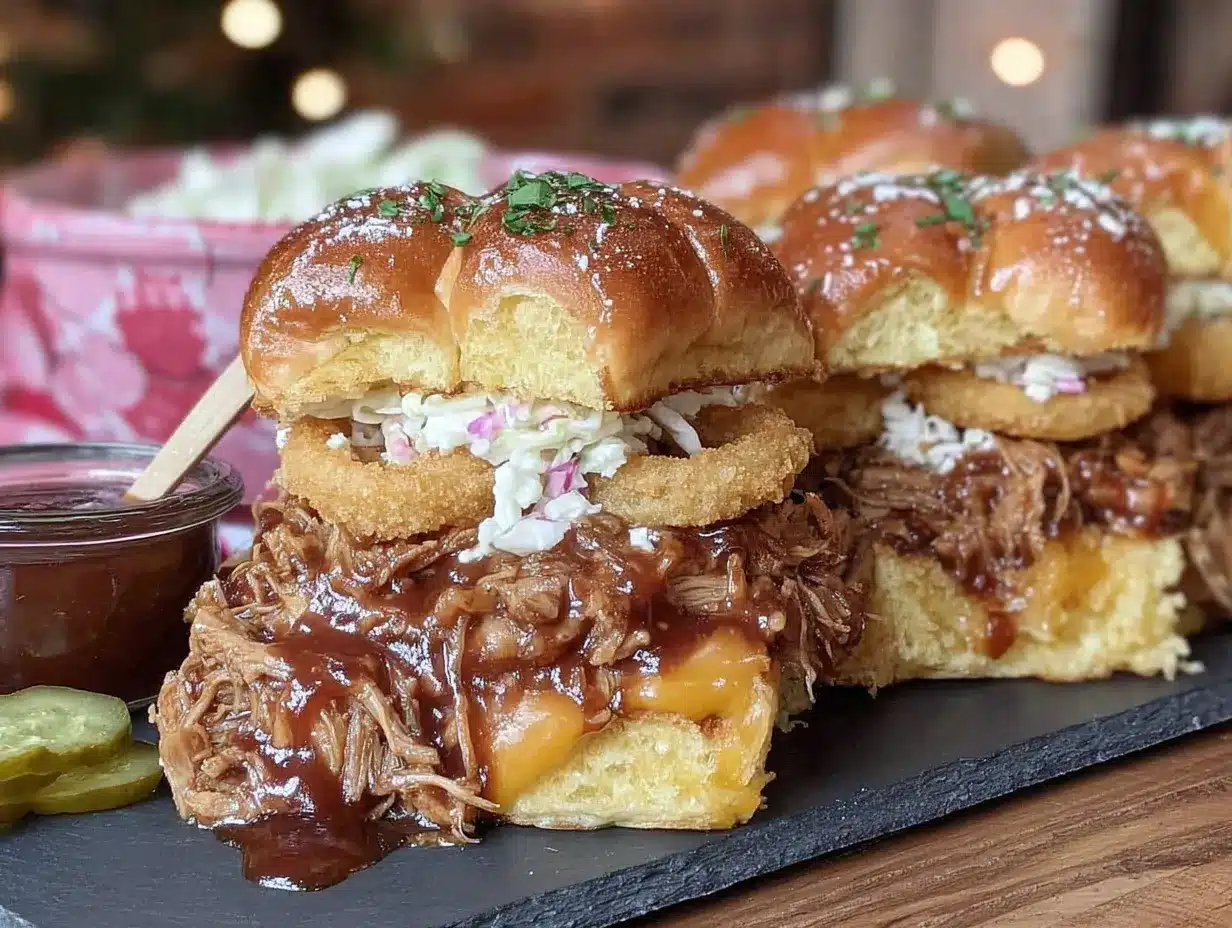 best slow cooker pulled pork sliders preparation steps