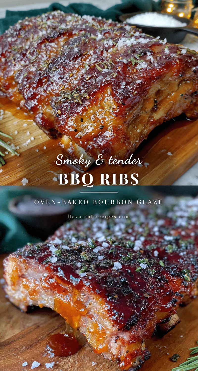 best smoky bourbon glazed bbq baby back ribs recipe