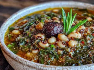 black-eyed pea soup - featured image