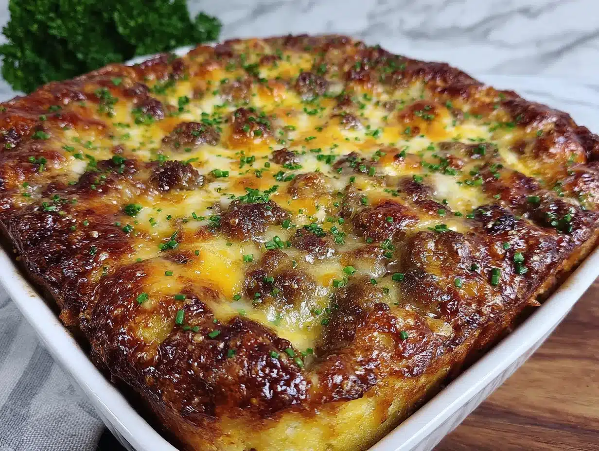 breakfast casserole preparation steps