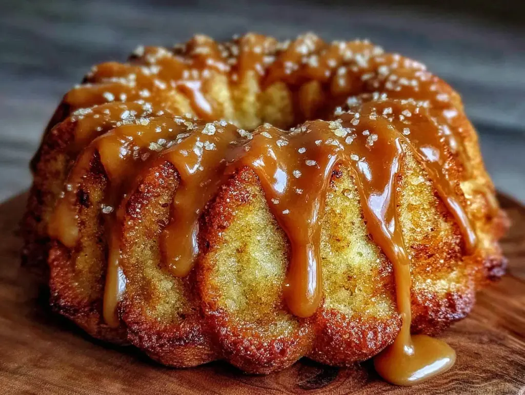 brown butter apple dapple bundt cake - featured image