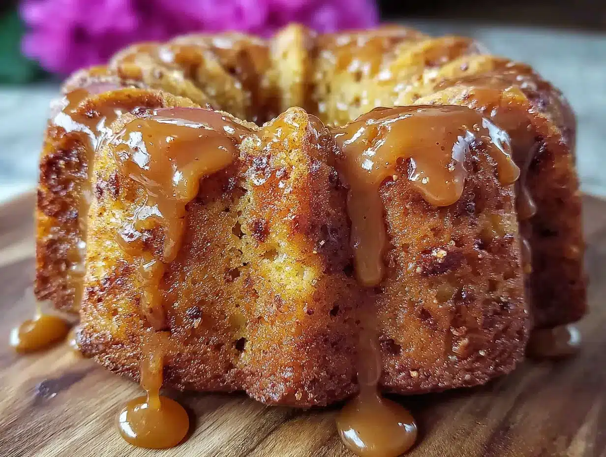 brown butter apple dapple bundt cake preparation steps