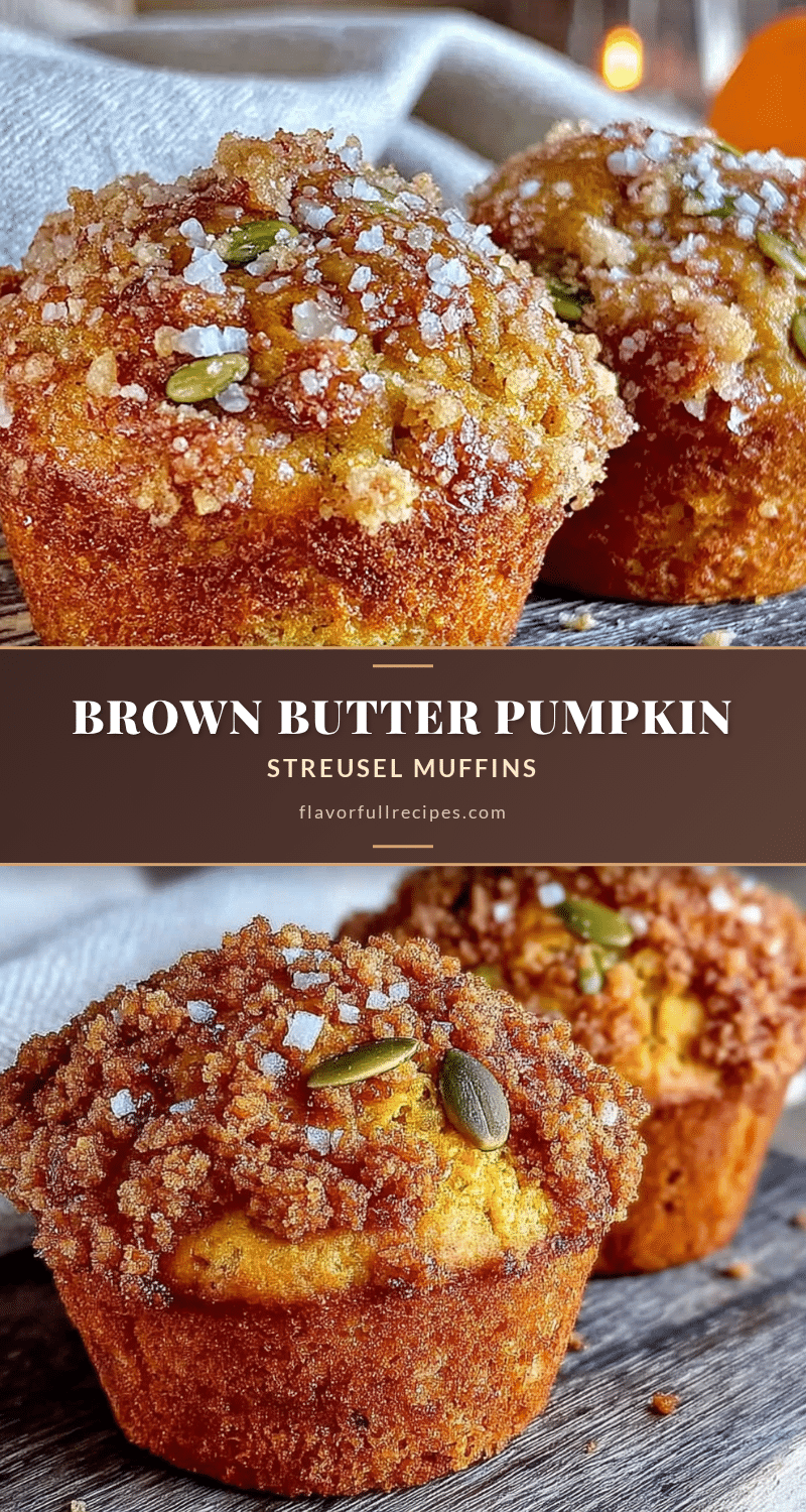 brown butter pumpkin muffins recipe