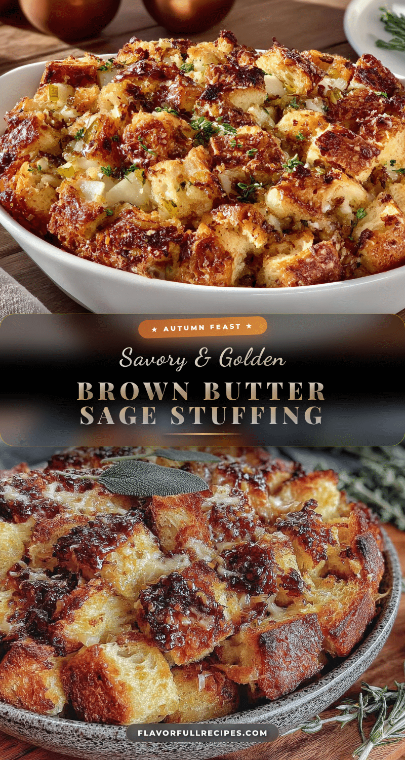 brown butter sage stuffing recipe