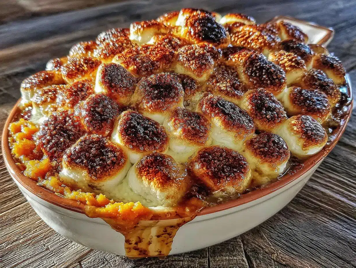 brown sugar bourbon sweet potato casserole preparation steps