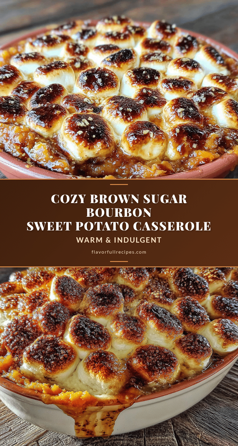 brown sugar bourbon sweet potato casserole recipe