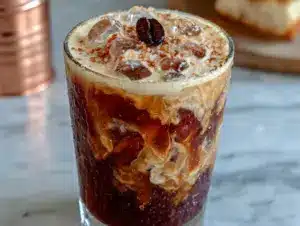 brown sugar oat milk iced espresso - featured image