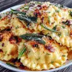 butternut squash and sage ravioli - featured image