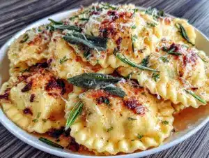 butternut squash and sage ravioli - featured image