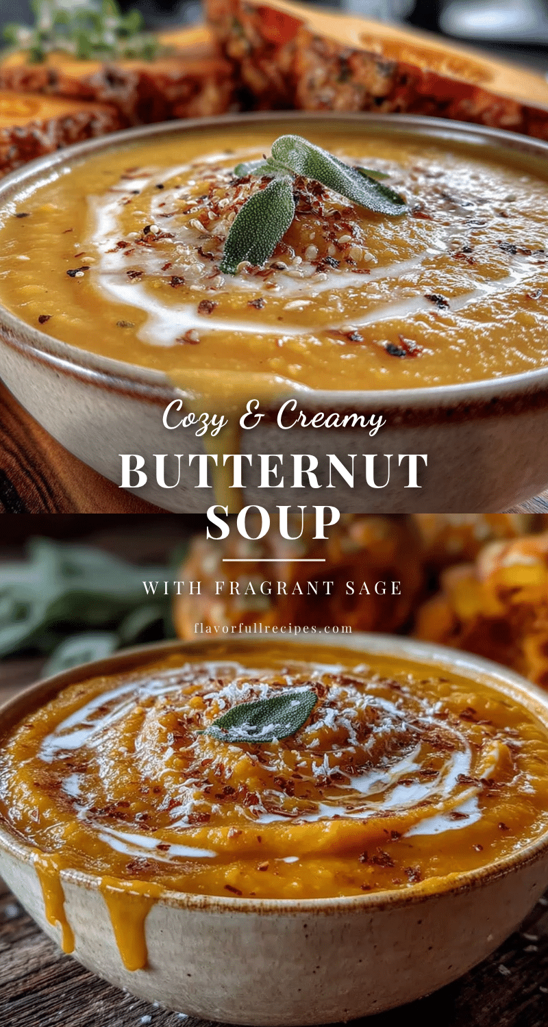 butternut squash soup with sage recipe