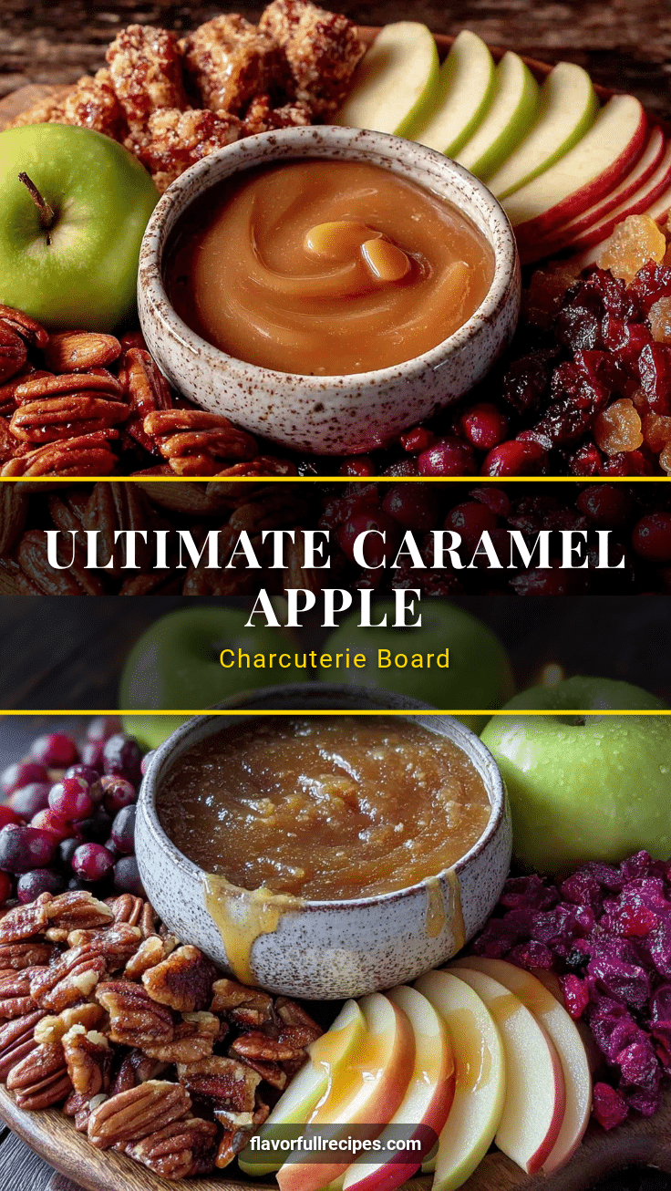 caramel apple charcuterie board recipe
