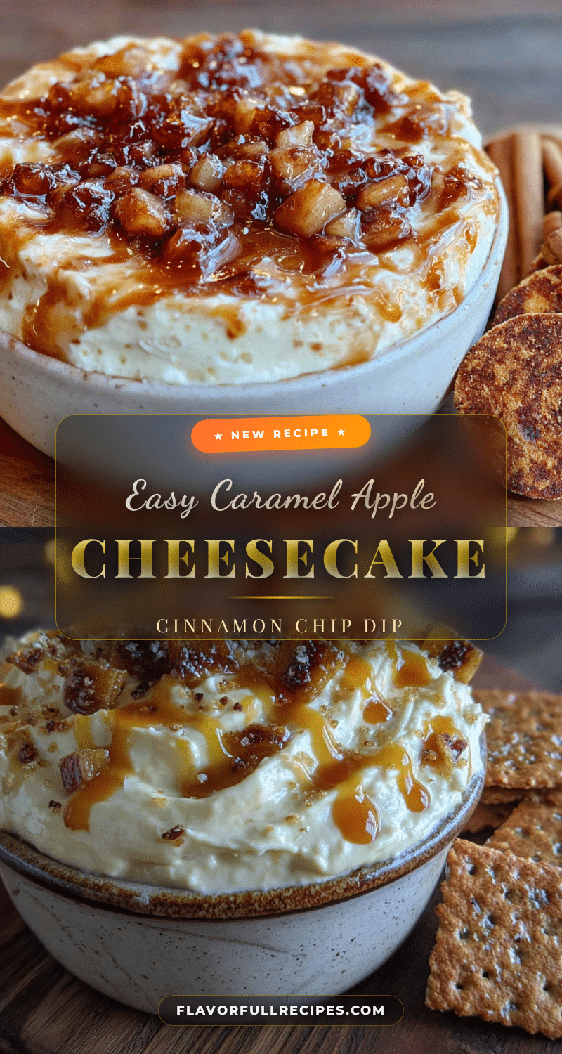 caramel apple cheesecake dip recipe
