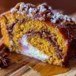 cinnamon swirl pumpkin bread - featured image