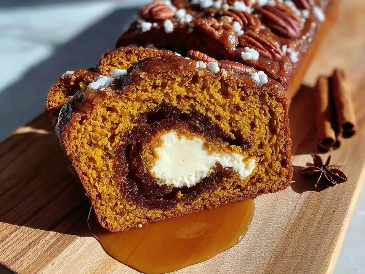cinnamon swirl pumpkin bread preparation steps