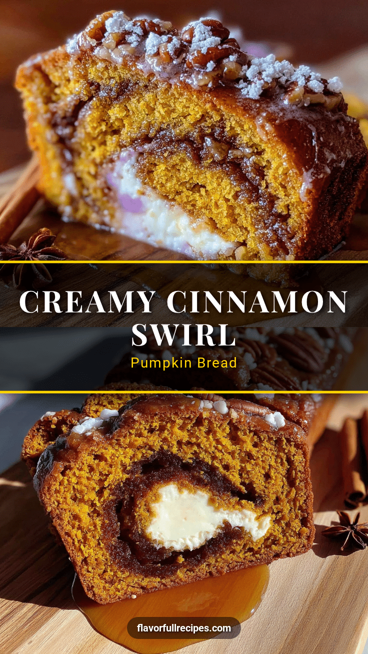 cinnamon swirl pumpkin bread recipe