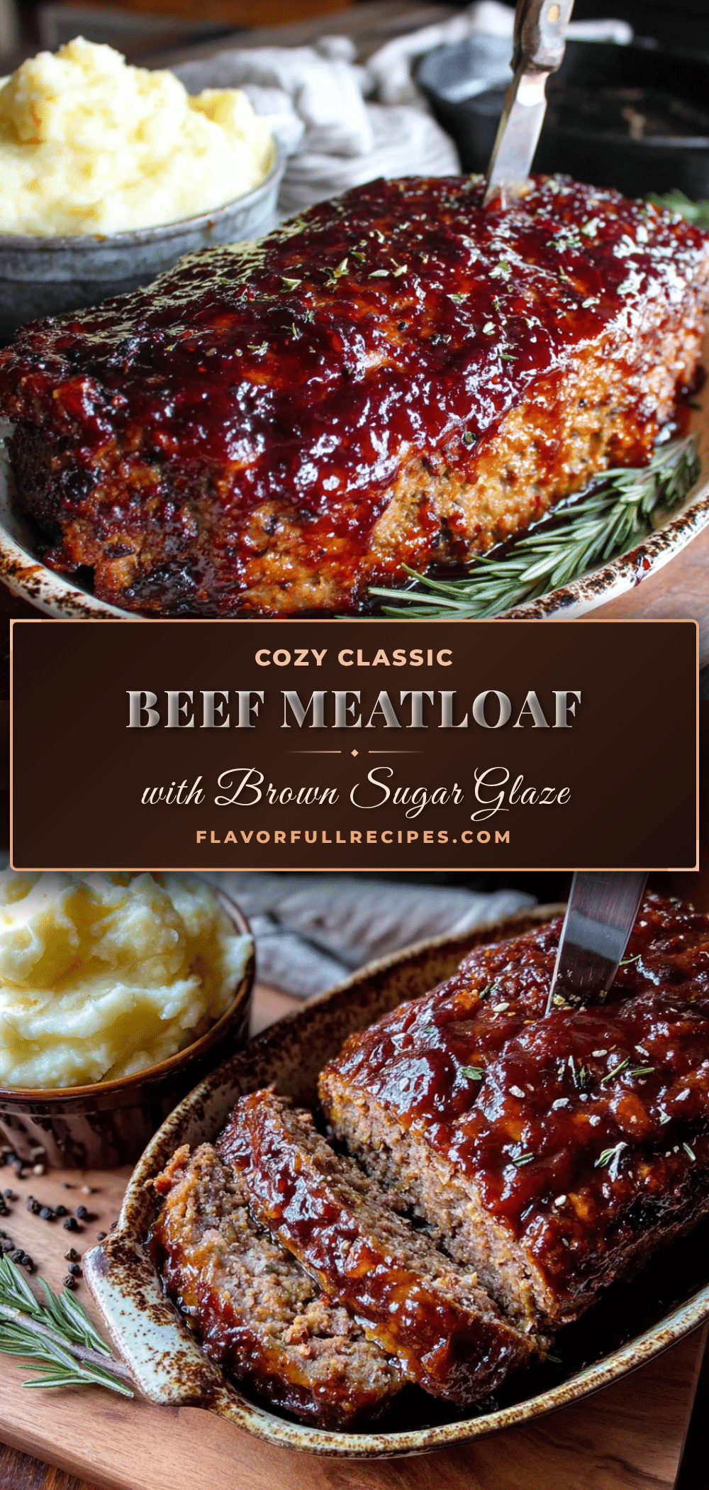 classic beef meatloaf with brown sugar glaze recipe
