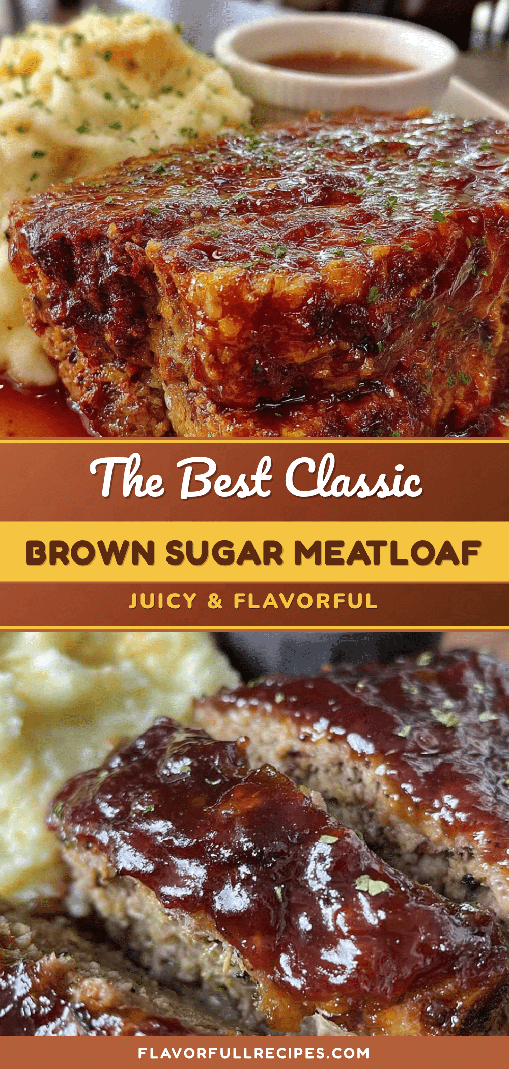 classic meatloaf with brown sugar glaze recipe