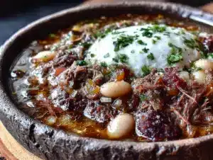 cozy one-pot turkey and white bean chili - featured image