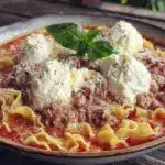 cozy slow cooker lasagna soup - featured image
