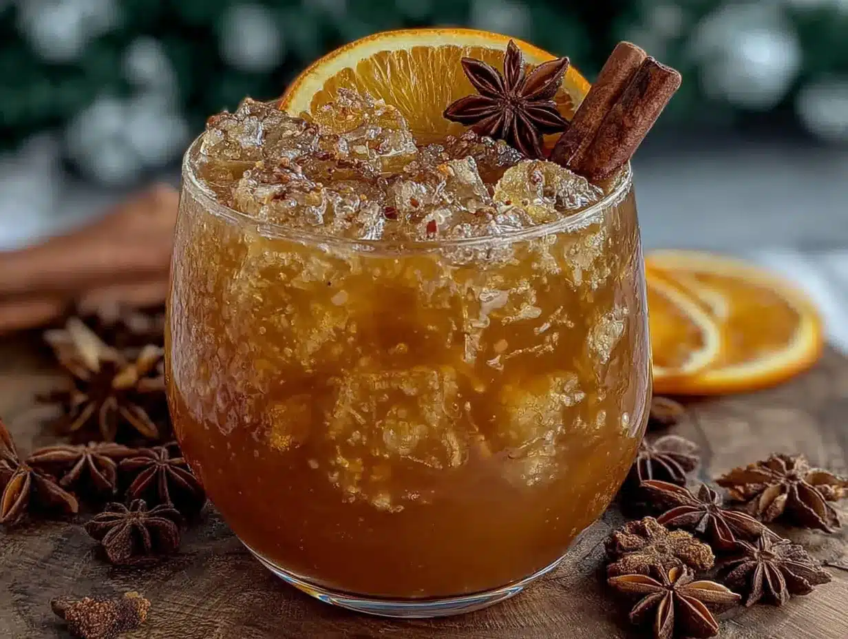 cozy spiced apple cider fall mocktail preparation steps