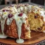 cranberry orange bundt cake - featured image