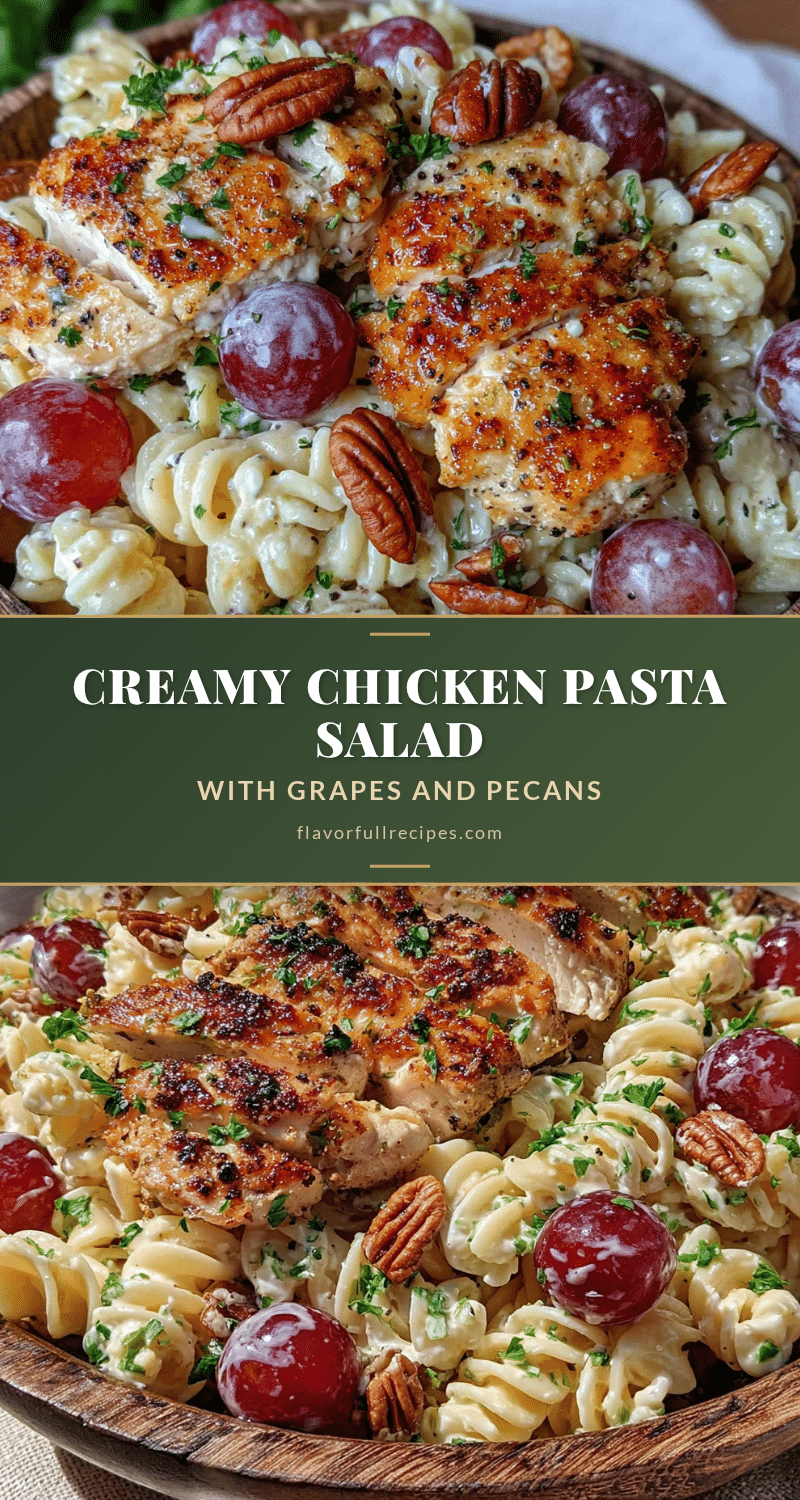 creamy chicken pasta salad recipe