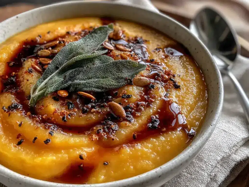 creamy slow cooker butternut squash soup - featured image