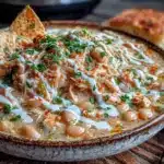creamy slow cooker white chicken chili - featured image