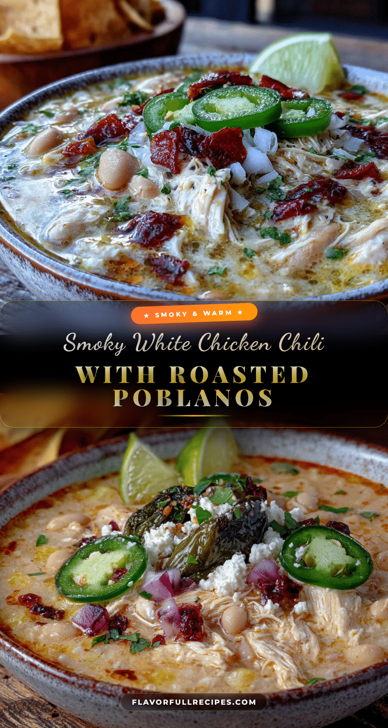 creamy smoky white chicken chili recipe