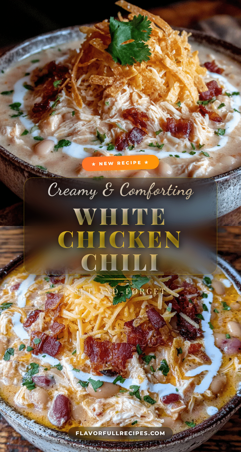 creamy white chicken chili recipe