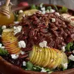 crispy apple pecan salad - featured image