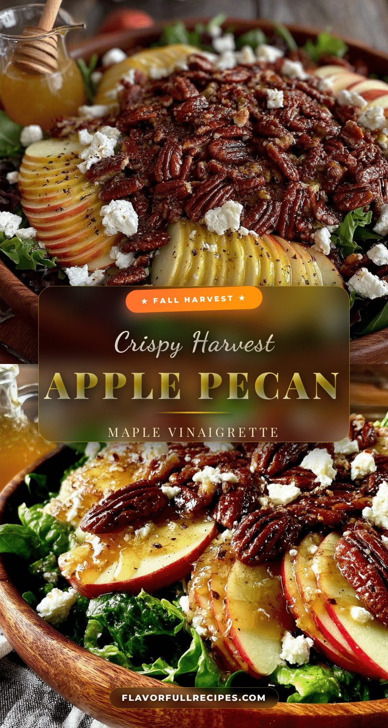 crispy apple pecan salad recipe