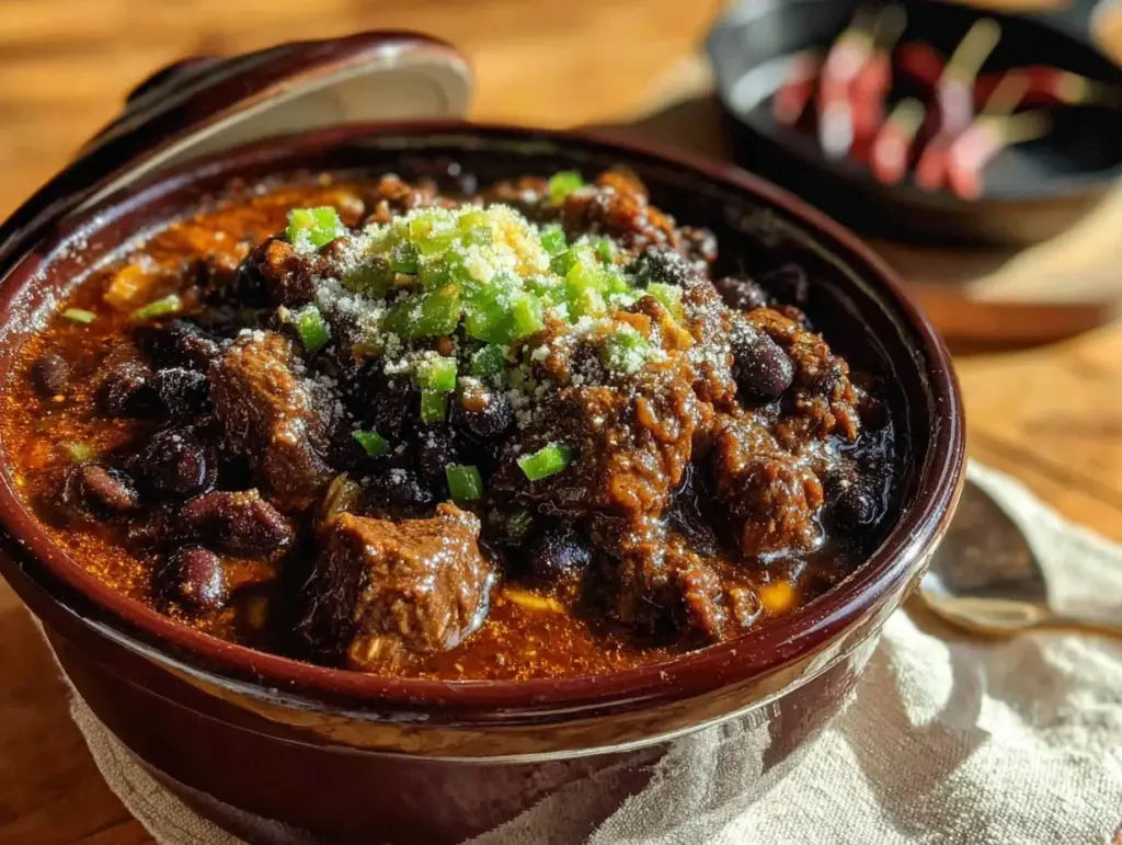 crockpot football chili - featured image