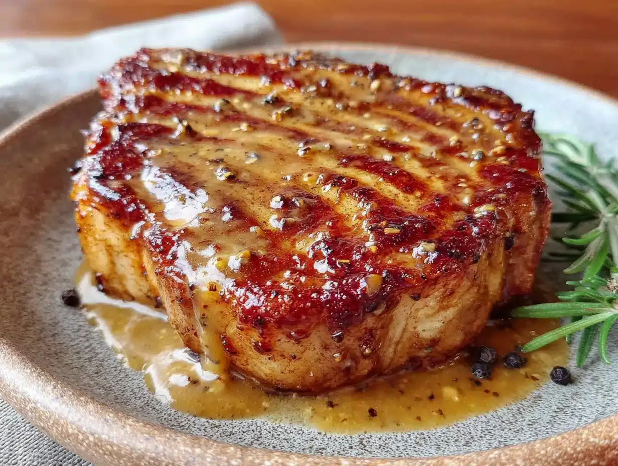 crockpot pork chops with gravy - featured image