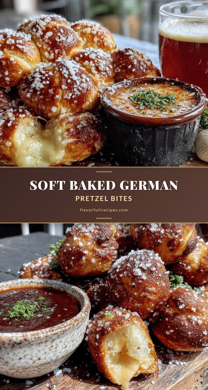 Easy Homemade Soft German Pretzel Bites with Beer Cheese Dip recipe