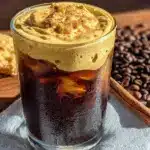 easy iced pumpkin cream cold brew copycat - featured image