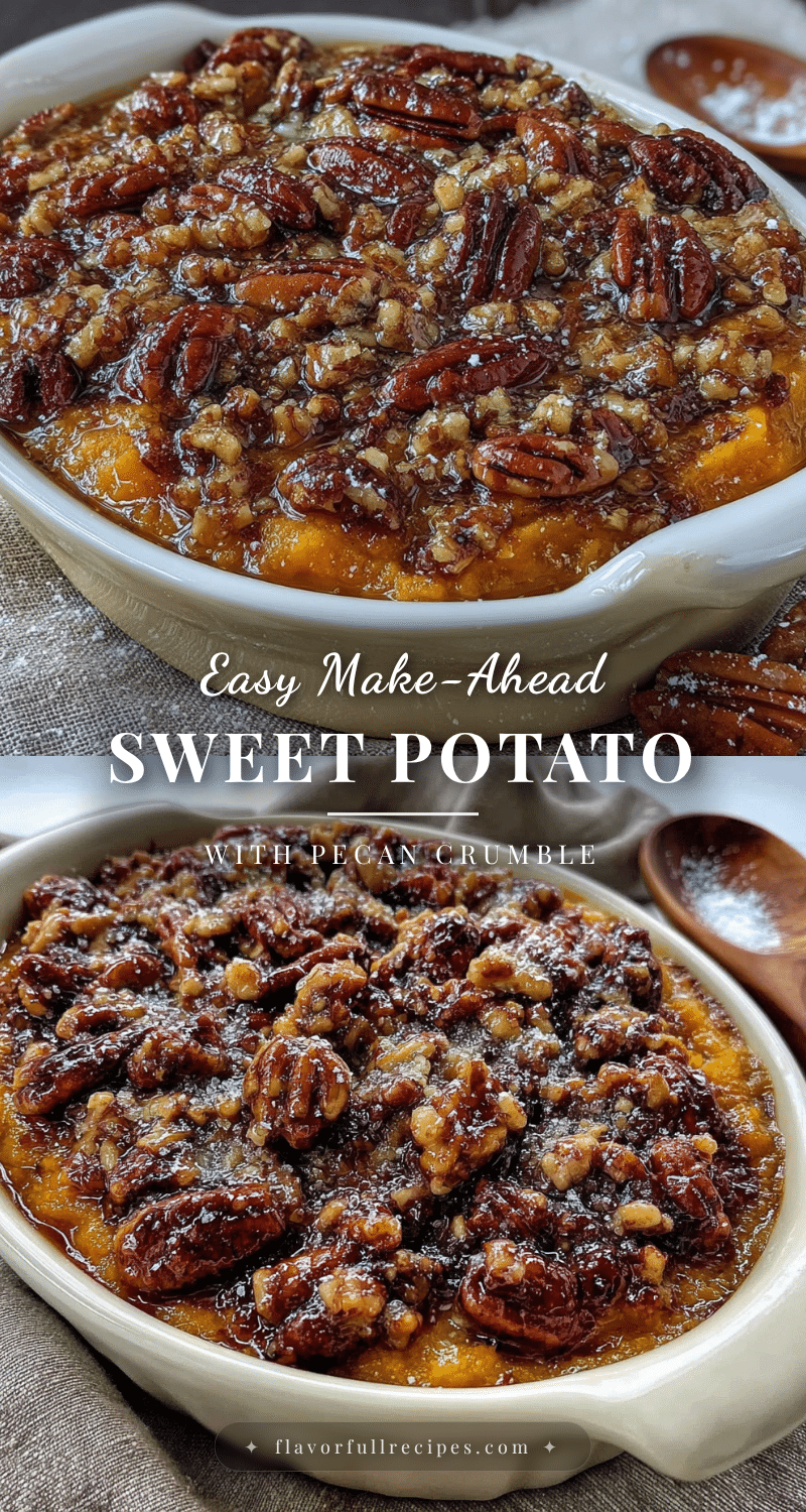 easy make-ahead sweet potato casserole recipe