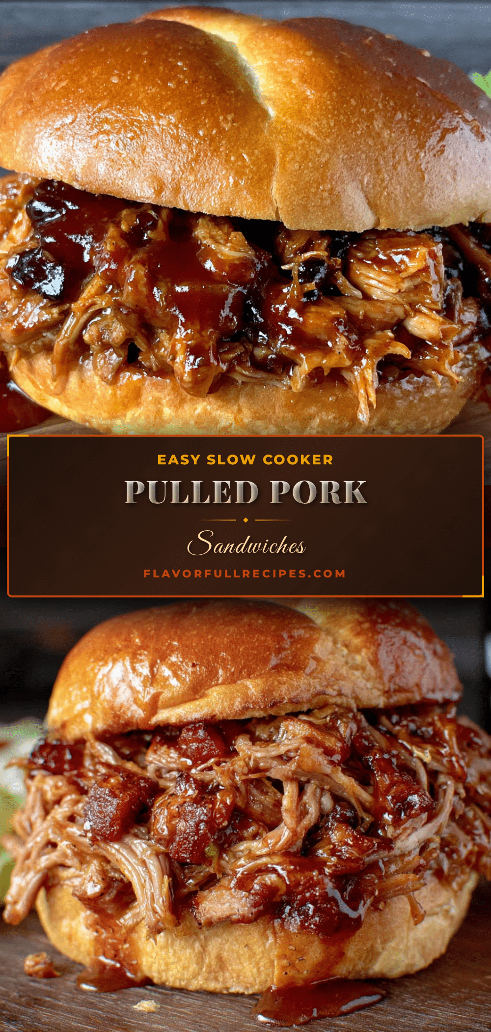 easy slow cooker beer-braised pulled pork sandwiches recipe