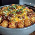 easy slow cooker christmas breakfast casserole - featured image