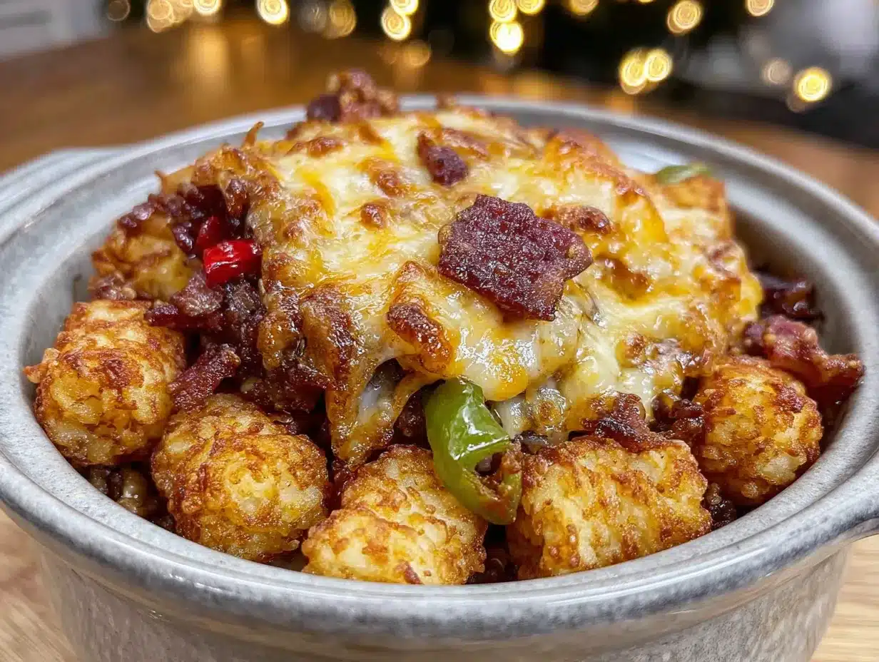 easy slow cooker christmas breakfast casserole preparation steps