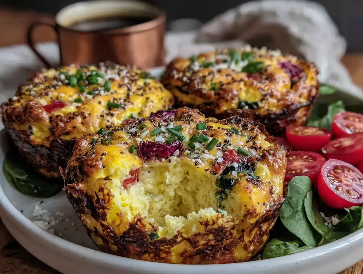 egg breakfast muffins preparation steps