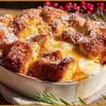 egnog french toast bake - featured image