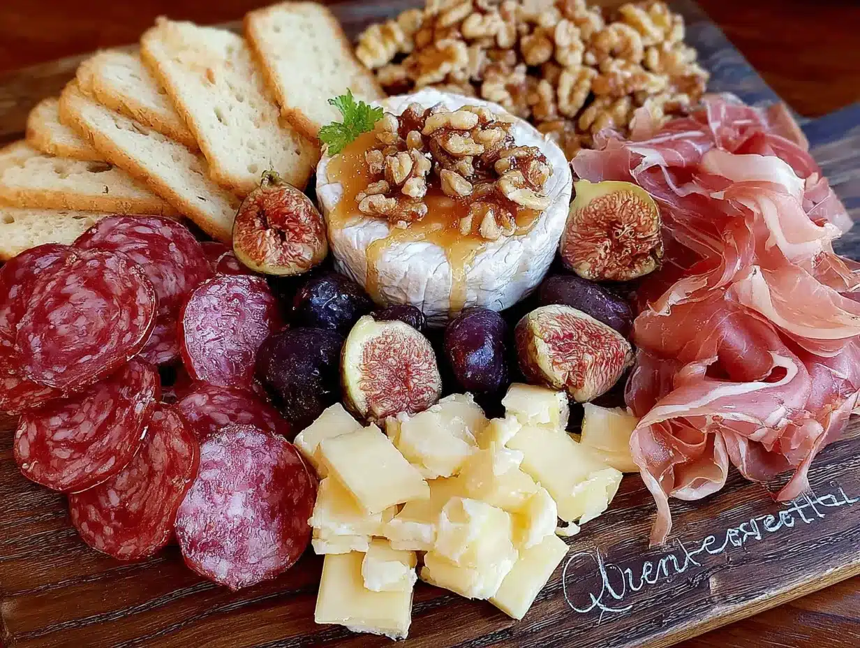 fall harvest charcuterie board preparation steps