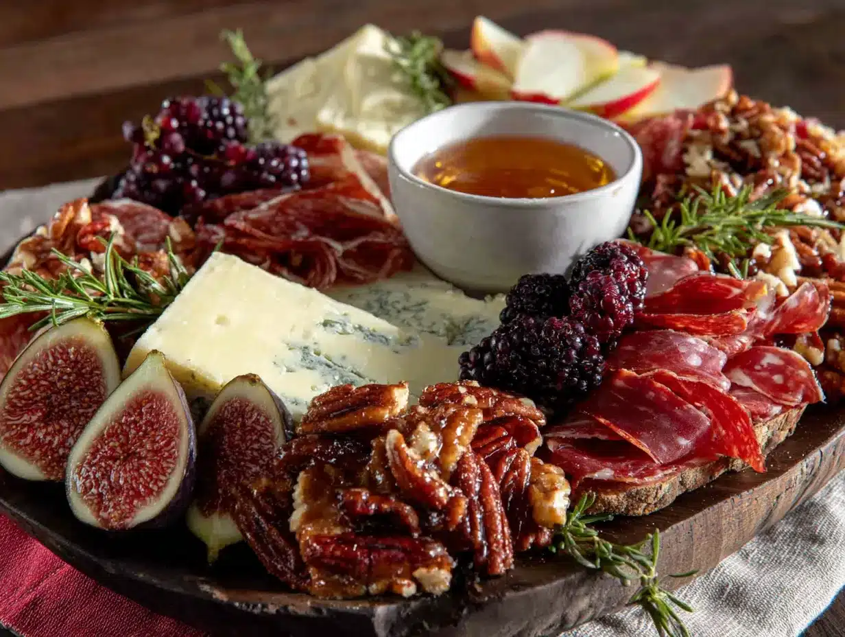 fall harvest charcuterie board preparation steps