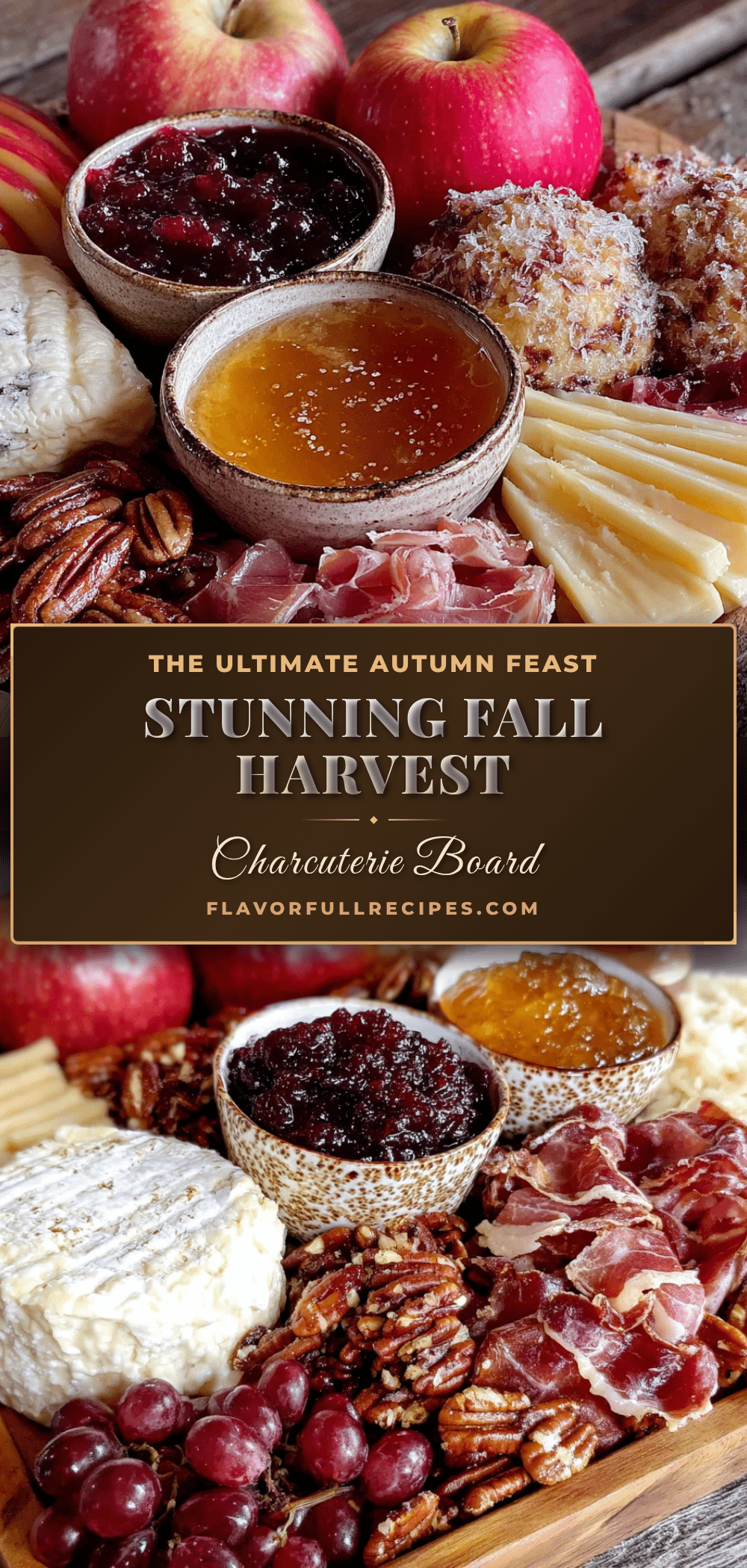 fall harvest charcuterie board with honeycrisp apples recipe