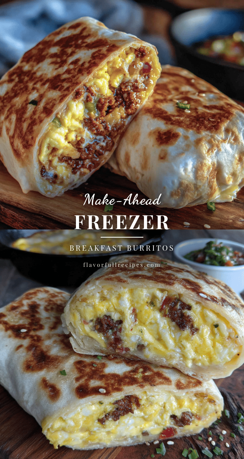 freezer breakfast burritos recipe